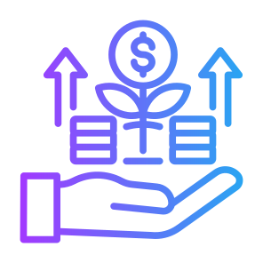 Income, Money, Financial, Investment, Growth, Increase icon