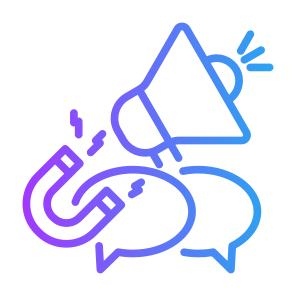 Marketing, Communication, Campaign, Advertising, Promotion, Publicity  icon