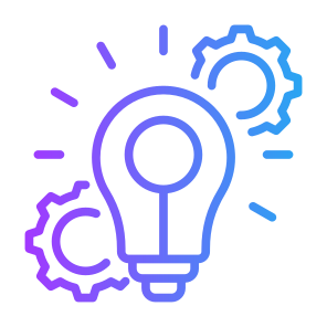 Project Innovation, Innovation, Idea, Creative, Process, Solution icon