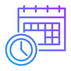 Calendar, Clock, Time, Date, Estimate  icon
