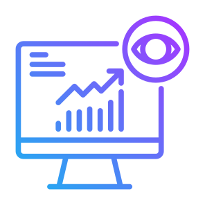 Monitoring, Business, Graph, Analysis, Report  icon
