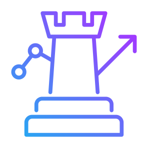 Strategy, Planning, Statistics, Chess Piece, Tactics icon