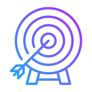 Target, Goal, Objective, Targeting, Dart Board icon