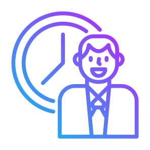 Time To Work, Work, Office, Working, Employee  icon