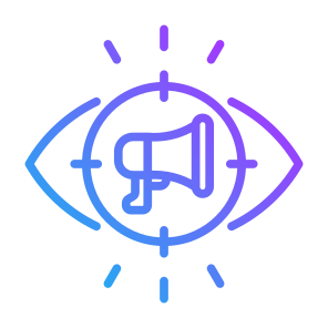 Advertising, Eye, Marketing, Vision, Promotion icon