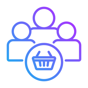 Consumer, User, Commerce, Shopping, Marketing icon