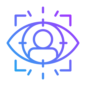 Eye, Tracking, Sensor, Technology, Virtual Reality icon