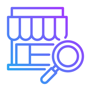 Market, Research, Store, Sales, Analysis icon