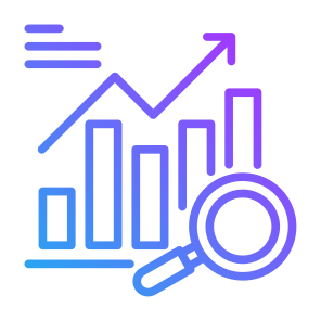Qualitative, Analysis, Marketing, Statistic, Research icon