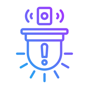 Alarm, Security, Emergency, Warning, Urgent, Sensor, Wireless icon