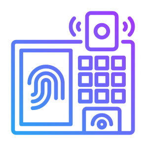 Fingerprint Identification, Fingerprint, Security, Lock, Scan, Finger, Handle icon