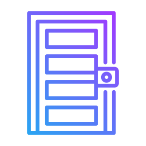 Smart Door, Door, Lock, Electronics, Smart Home, Smart Lock, Sensor icon