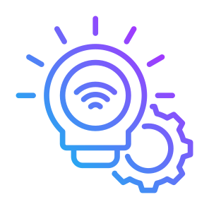 Smart Lamp, Smart Energy,  Wireless, Connection, Sensor, Light icon