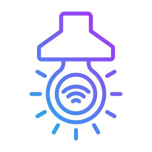 Smart Light, Technology, Light, Lamp, Sensor, Wireless,  Smart Home icon