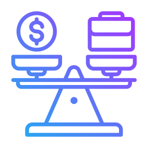 Balance, Job, Scale,  Work, Money icon