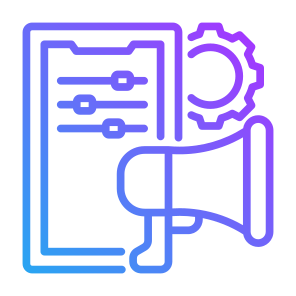 Campaign Tweaking, Settings, Marketing, Adjust, Advertising  icon