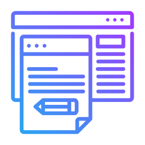 Content Writing, Web, Blog, Pencil, Copywriting,  icon