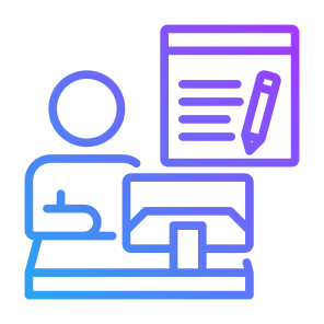 Copywriter, Writer, Content, User, Pencil icon