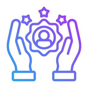 Customer Loyalty, Client, Rating, Stars, Reward Points icon