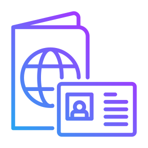 Passport, Travel, Holiday, Identification, Pass icon