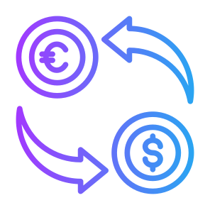 Exchange, Money, Coin, Transaction, Payment icon