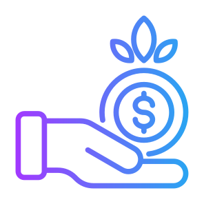Investment, Money, Plant, Growth, Profit icon