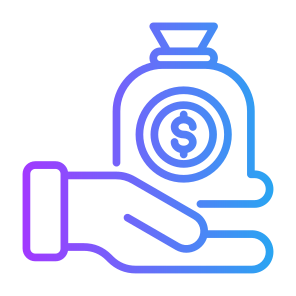 Loans, Investment, Money Bag, Finance, Accounting icon