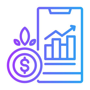 Profit, Money, Growth, Revenue, Statistics icon