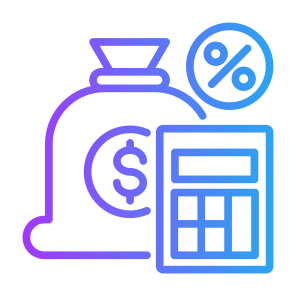 Taxation, Money, Calculation, Tax, Economy  icon