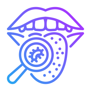 Bacteria Tongue, Teeth, Mouth, Tongue, Bacteria, Dental Care   icon