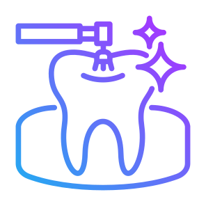 Dental Cleaning, Teeth, Tooth, Dentist, Dental Care, Cleaning  icon