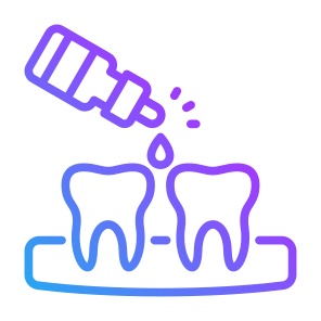 Dental Drops, Dental, Teeth, Tooth, Drops, Dropper, Medication  icon