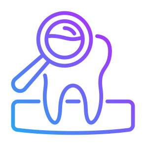 Examining Teeth, Examining, Teeth, Dental Checkup, Checkup, Tooth icon