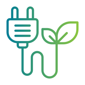 Eco Energy, Green Energy, Green Power, Ecology, Electrical, Plug, Power icon