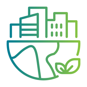 Green City, Green Building, Green House, Ecology, Green Home, Urban icon