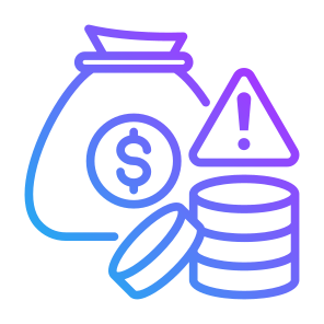 Financial Risk, Crisis, Financial, Risk, Money  icon