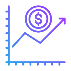 Inflation, Economy, Increase, Profit, Money icon