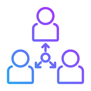 Reposition, Networking, User, Recruitment, Management  icon