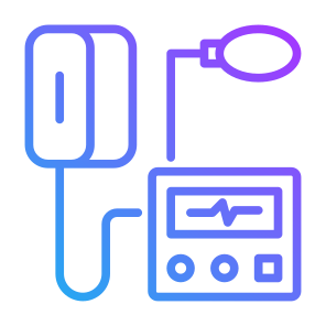 Blood Pressure Meter, Medical Tool, Medical Equipment, Sphygmomanometer, Tensiometer  icon
