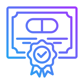 Certificate, Medicine, Pharmacy, Medication, Healthcare And Medical  icon