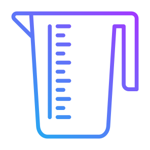 Measuring Cup, Health, Pharmacy, Lab, Healthcare And Medical icon