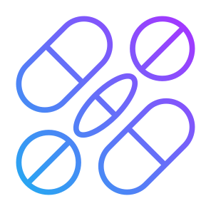 Pills, Medicine, Healthcare And Medical, Supplement, Drugs icon