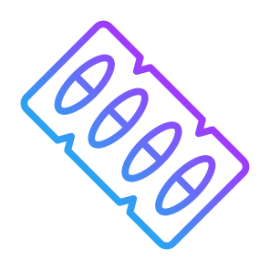 Pills, Pharmacy, Drugs, Medication, Blister Pack icon