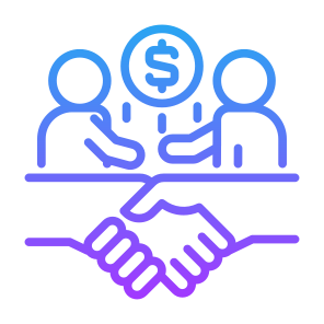 Acquisition, Procurement, Buyout, Merger, Takeover, Purchase icon