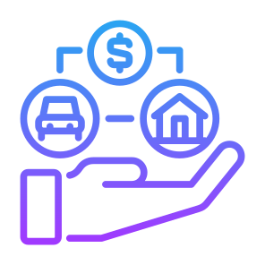 Assets, Holdings, Property, Investments, Valuables, Resource icon