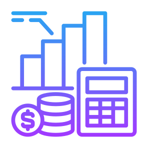 Financials, Data, Earnings, Calculation, Statements, Reports icon