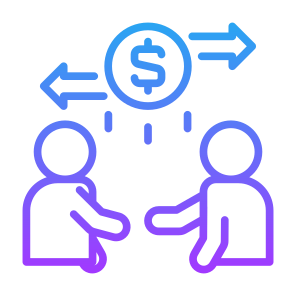 Transaction, Deal, Process, Exchange, Payment, Trade icon