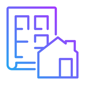 Blueprint, House, Design, Sketch, House Plan icon
