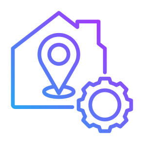 Development Area, Location, Home, Planning, Real Estate  icon