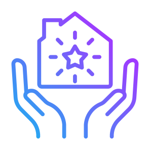 Dream Home, House, Dream, Stars, Imagination icon